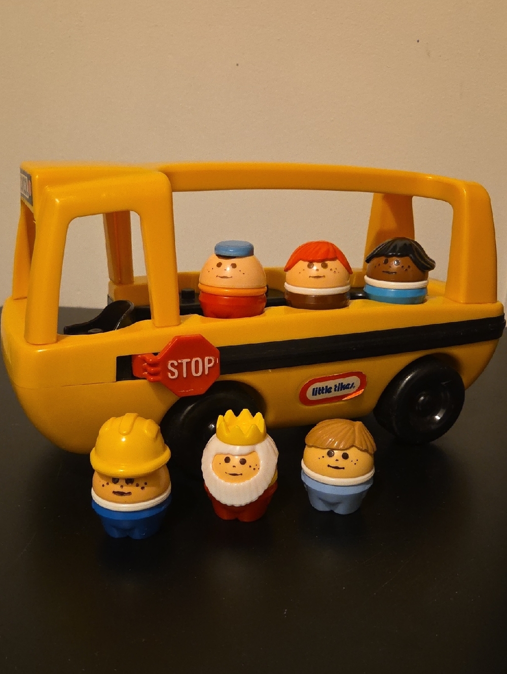 Vintage Little Tikes People And School Bus